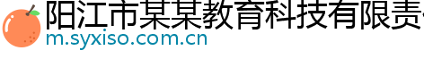 阳江市某某教育科技有限责任公司